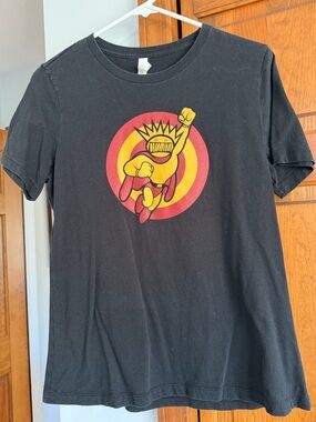 Ween Boognish Superhero Women’s Black T-Shirt M Medium